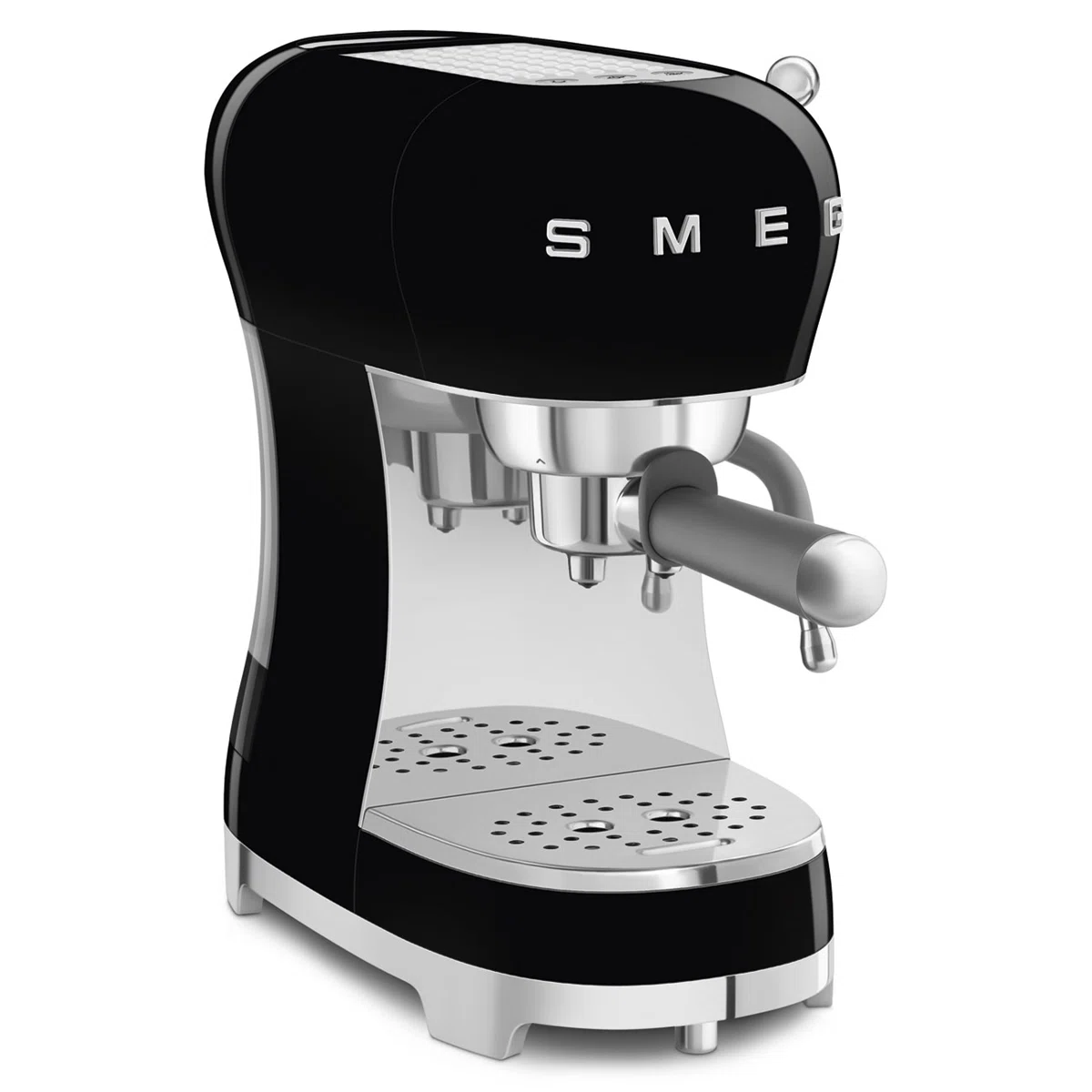SMEG Manual Espresso Machine, Black