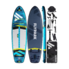 FLYPARK 10'8/11'x35'' Fishing&Family Stable Inflatable Paddle Boards, Extra Wide SUP Paddleboard Inflatable, 430lb/3 People