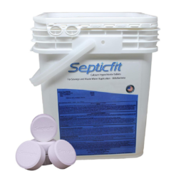 Chlorine Tablets 132-Tablet Pail (45.1lb) - NOT for USE in Swimming Pools