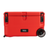 DSG Victory 65 Quart Hard Cooler with Wheels - Red