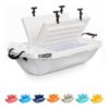 GoSports CUDDY Floating Cooler and Dry Storage Vessel for Land & Water – 40QT– White