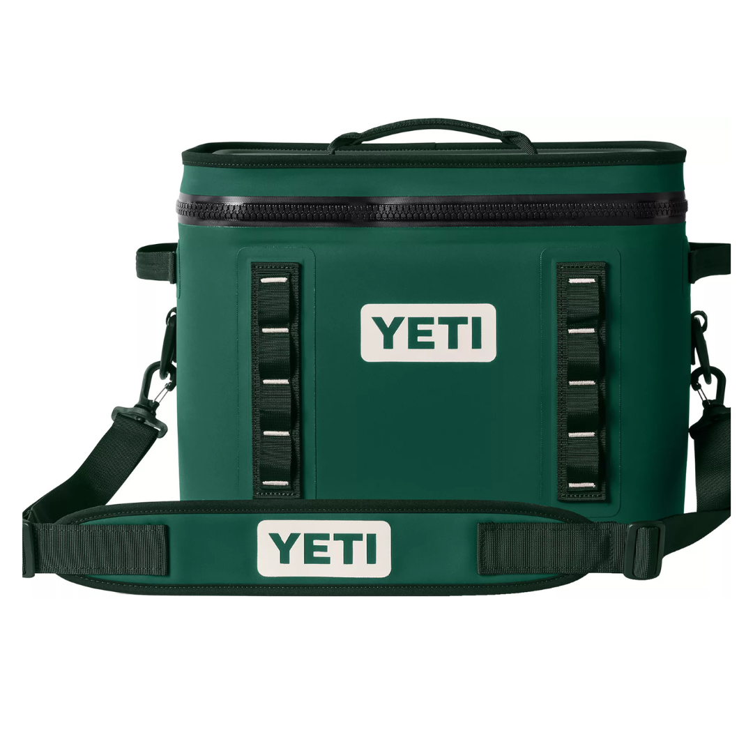 YETI Hopper Flip 18 Cooler - Black Forest Green