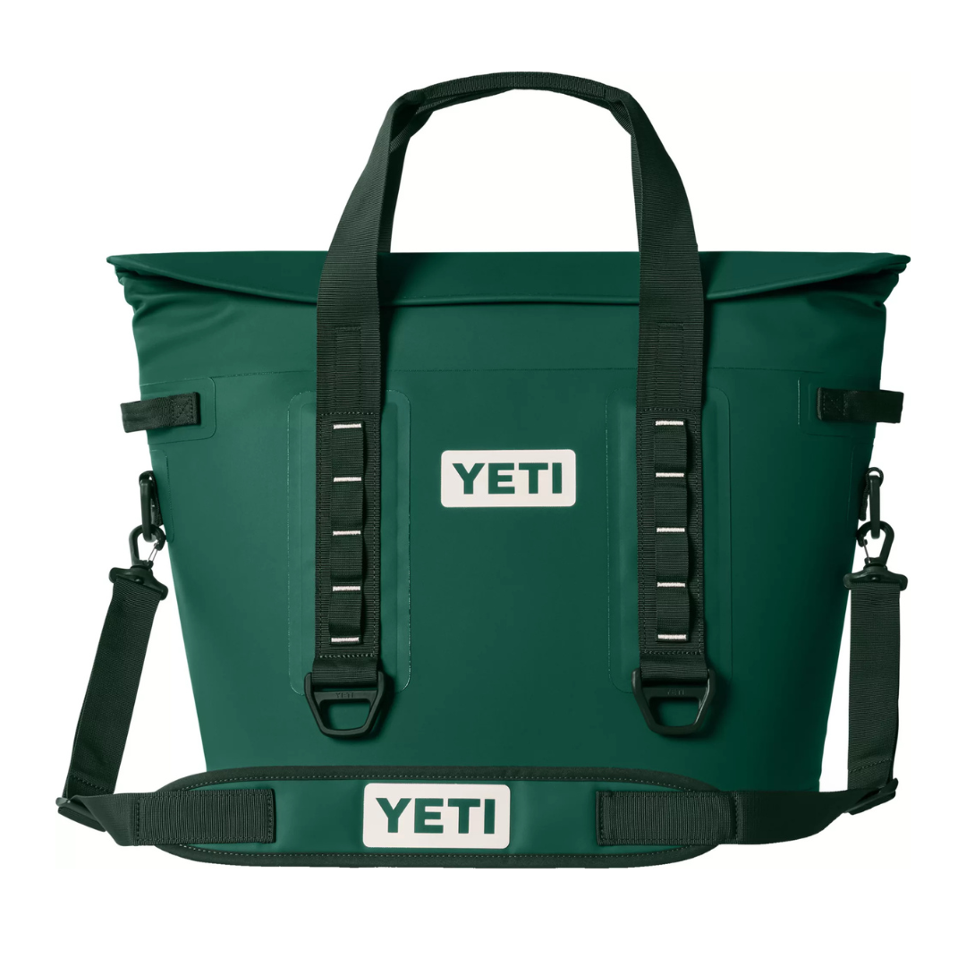 YETI Hopper M30 2.0 Soft Cooler - Black Forest Green