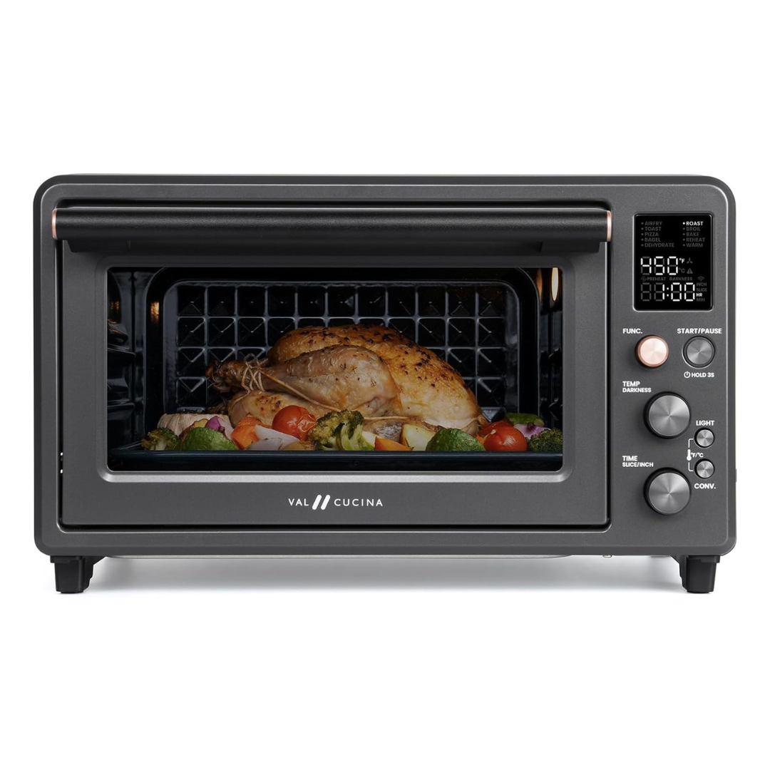 VAL CUCINA Infrared Heating Air Fryer Toaster Oven Combo