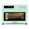 VAL CUCINA Retro Style Infrared Heating Air Fryer Toaster Oven, Extra Large Countertop Convection Oven, Green Color