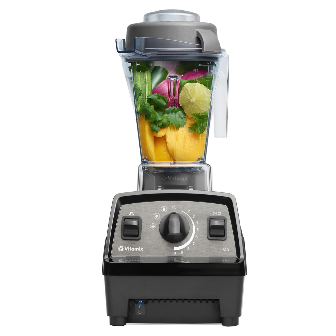 Vitamix Propel Series 510 Professional Grade Blender, 3 Presets: Smoothie, Frozen Dessert and Hot Soup, 48oz Pitcher, Black