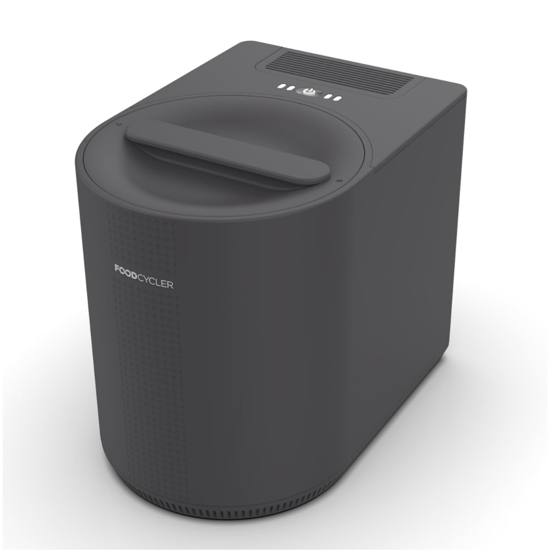 Eco 3 Compact Kitchen Food Recycler | Indoor Composter Bin Alternative | Grey