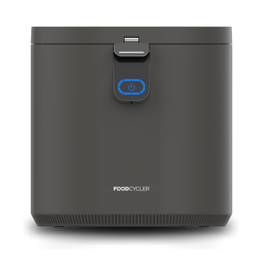Eco 5 Award-Winning Kitchen Food Recycler | Indoor Composter Bin Alternative | Grey