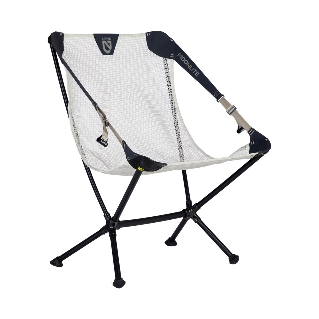 NEMO 2025 Moonlite Reclining Camp Chair, Pelican Gray