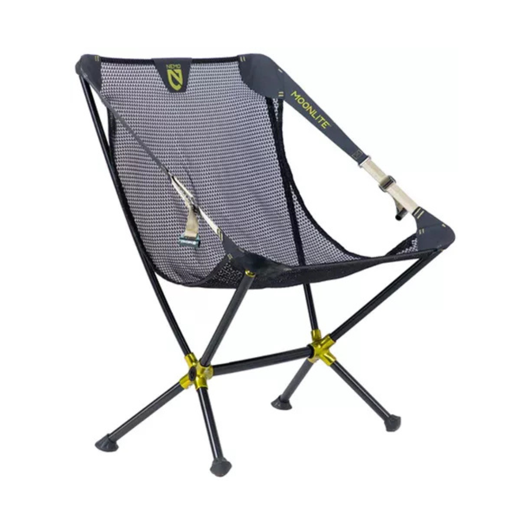 NEMO 2025 Moonlite Reclining Camp Chair, Black Pearl