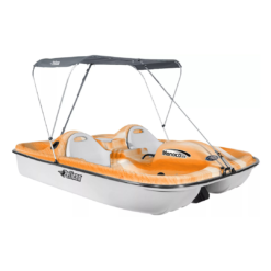 Pelican Monaco DLX Angler Pedal Boat, Orange