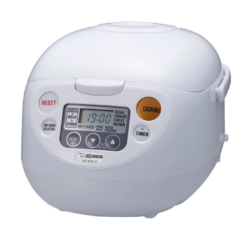 Zojirushi Micom Rice Cooker & Warmer, Cool White, 5.5 Cup