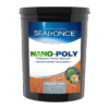 Seal-Once Nano+Poly Penetrating Wood Sealer with Polyurethane - Premium Waterproof Sealant - 5 Gallon & Coastal Gray