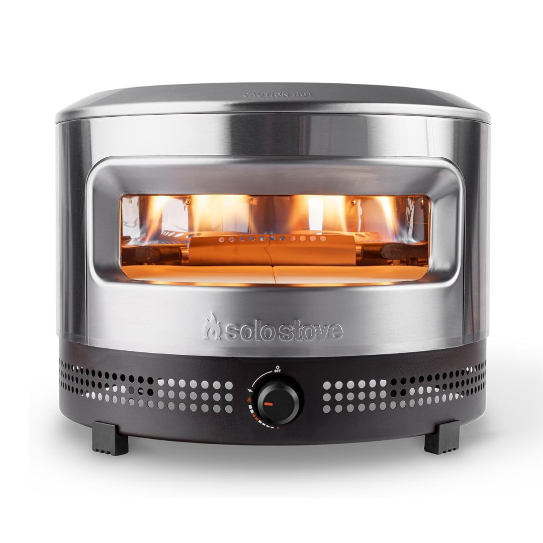 Solo Stove Pi Prime Pizza Oven Outdoor - Gas Pizza Oven Propane - Stainless Steel