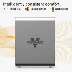 Vornado VMHi600 1500 Watt, LED Display, Auto Climate Control, Remote, Metal Space Heater