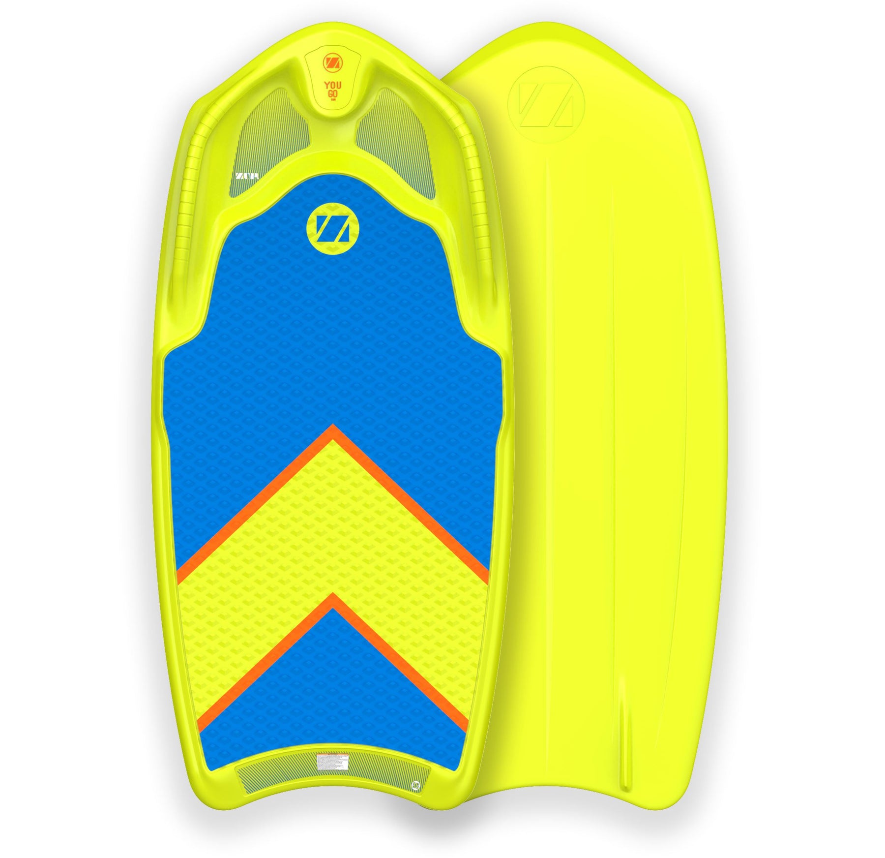 ZUP YouGo160 Wakeboard, Kneeboard, Wakeskate, and Wakesurf Board Suitable for Kids, Teens, Young Adults|Molded ABS with EVA Foam Padding