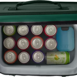 YETI Hopper Flip 18 Cooler - Black Forest Green