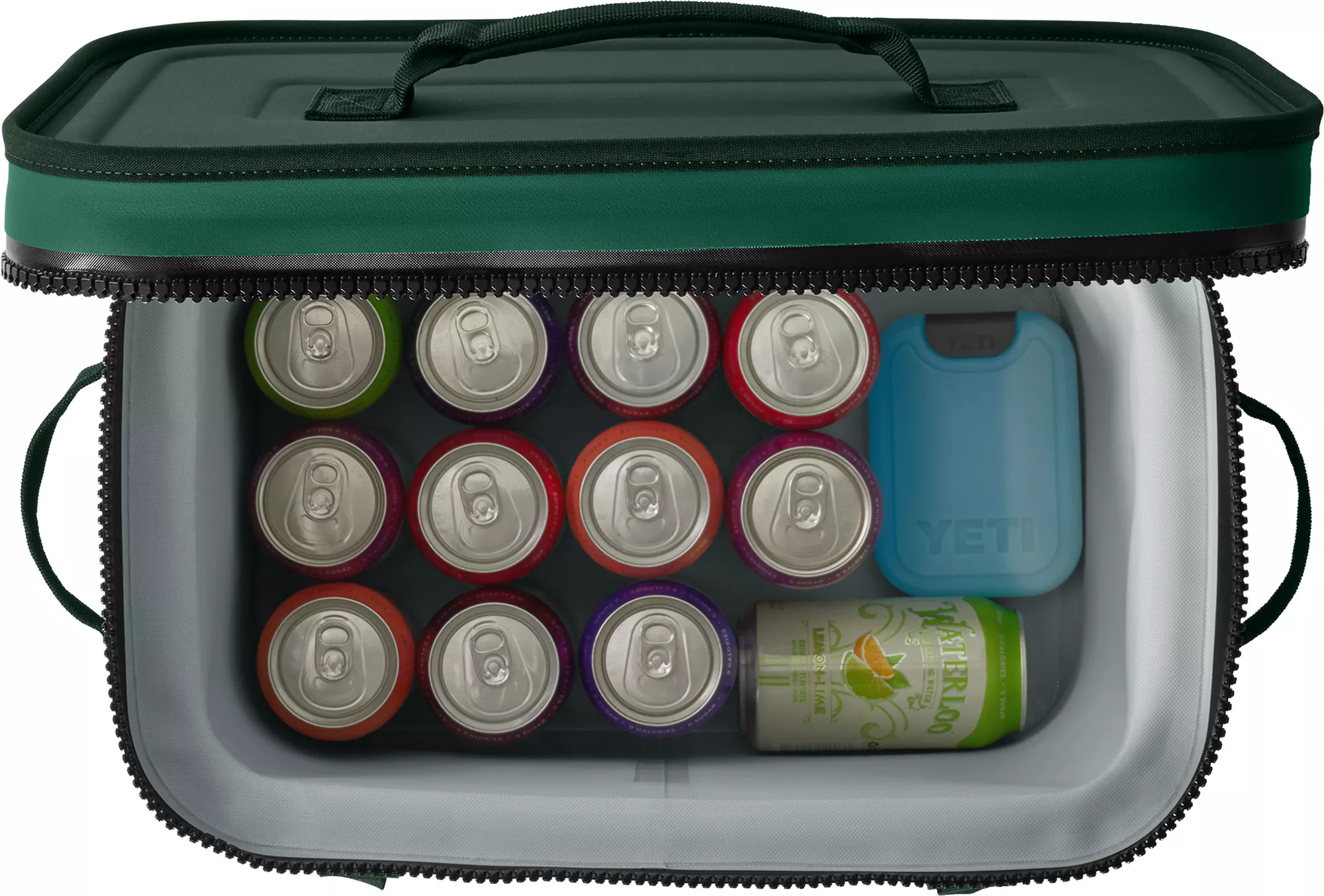 YETI Hopper Flip 18 Cooler - Black Forest Green