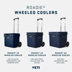 YETI Roadie 48 Wheeled Cooler, Firefly Yellow