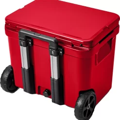 YETI Roadie 60 Wheeled Cooler, Rescue Red