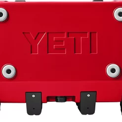 YETI Roadie 60 Wheeled Cooler, Rescue Red