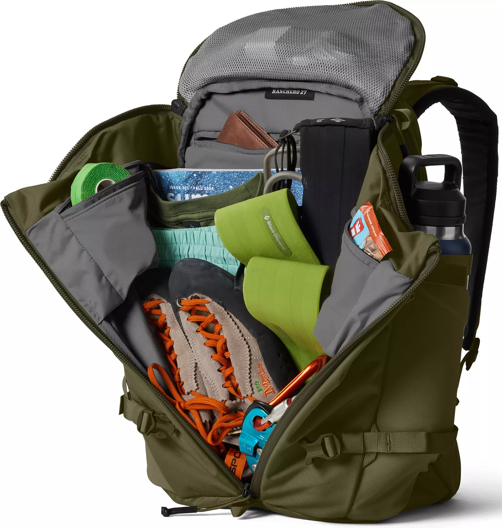 YETI Ranchero 27L Backpack, Olive - Image 7