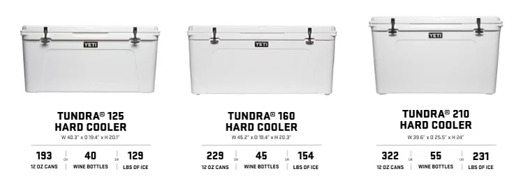 YETI Tundra 125 Cooler, White