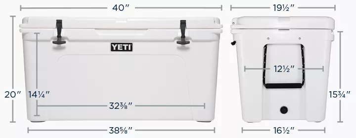 YETI Tundra 125 Cooler, Big Sky Blue