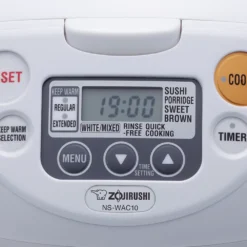 Zojirushi Micom Rice Cooker & Warmer, Cool White, 5.5 Cup