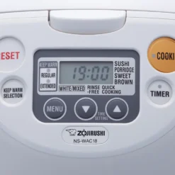 Zojirushi Micom Rice Cooker & Warmer, Cool White, 10-Cup