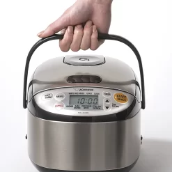 Zojirushi Stainless Steel 3 Cup Micom Rice Cooker & Warmer