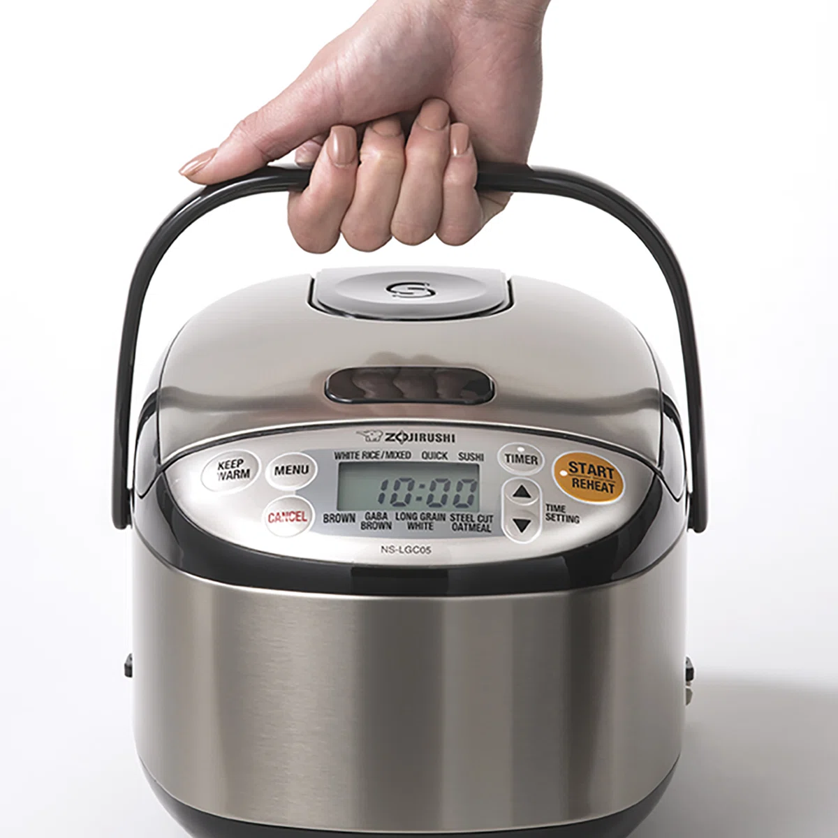 Zojirushi Stainless Steel 3 Cup Micom Rice Cooker & Warmer