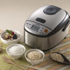 Zojirushi Stainless Steel 3 Cup Micom Rice Cooker & Warmer