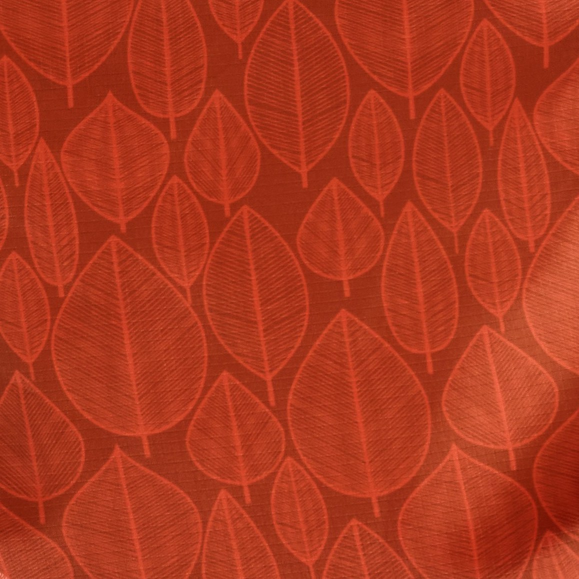 GCI Outdoor Kickback Rocker Chair, Leaf Print Rusted