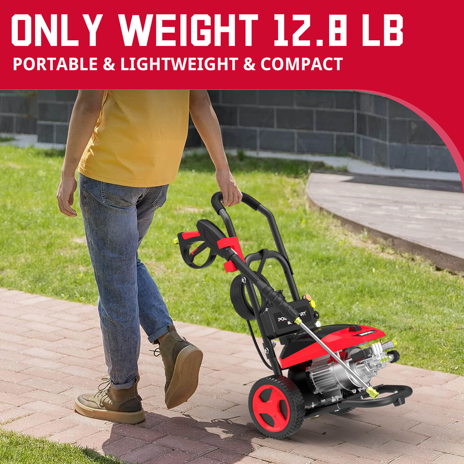 Powersmart 2600PSI 1.2GPM Electric Pressure Washer DB1002