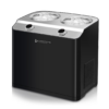 Homtone 2 Flavor Ice Cream Maker, Automatic Compressor Ice Cream Maker Machine