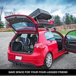 JEGS Rooftop Cargo Carrier for Car Storage - 18 Cubic Ft - 110 Lb Capacity