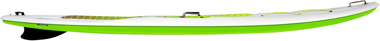 Pelican Flow 106 Hardshell Stand-Up Paddle Board, Lightweight Board with a Bottom Fin for Paddling - 10.2 ft