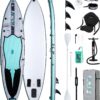 FunWater Inflatable Stand Up Paddle Board 10'6"/11"/11'6" Paddle Board for Adults & Youth