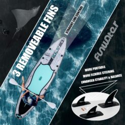 FunWater Inflatable Stand Up Paddle Board 10'6