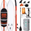 FunWater Stand Up Paddle Board Ultra-Light Inflatable Paddleboard with SUP Accessories for Adults & Youth of All Skill Levels