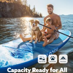 SLOOSH Inflatable Stand Up Paddle Board, 10'6