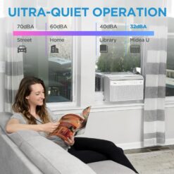 Midea MAW10V1QWT U-Shaped AC Window Air Conditioner