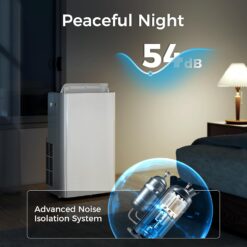 HOMCOM 12000 BTU Portable Air Conditioner with Remote Control, Free Standing AC Unit with Built-in Cool