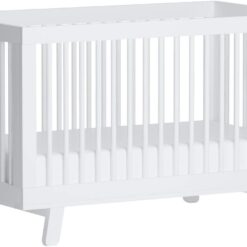 Babyletto Hudson 3-in-1 Convertible Baby Crib with Toddler Bed & Daybed Conversion - Easy to Assemble - White