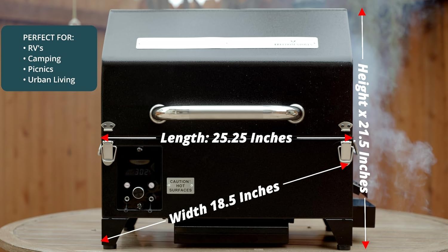 Freedom Stoves Portable Pellet Grill Smoker