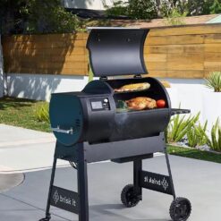 Brisk It Origin-580 Electric Wood Pellet Smoker Grill – A.I. Smart BBQ Grill