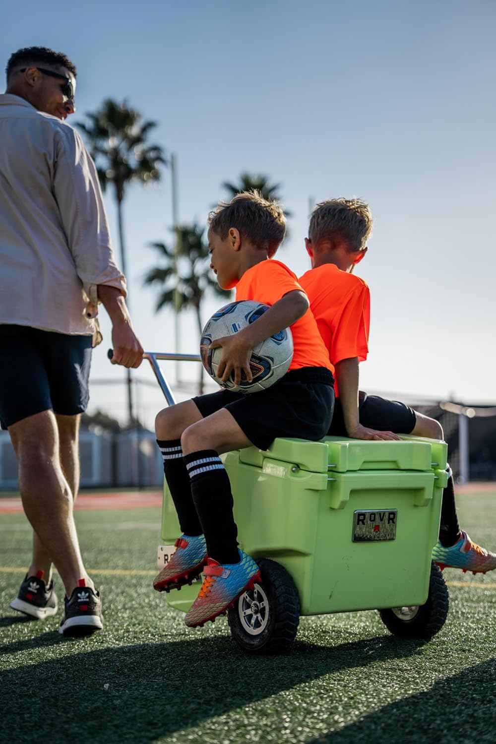 RovR Hard Cooler – Heavy Duty Insulated Cooler Box for Camping, Beach, Travel, Tailgating, Fishing, and Parties, Matcha