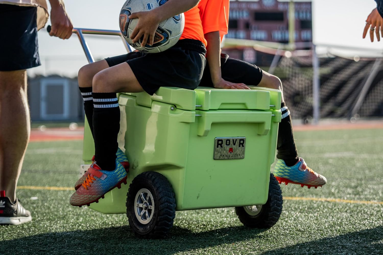 RovR Hard Cooler – Heavy Duty Insulated Cooler Box for Camping, Beach, Travel, Tailgating, Fishing, and Parties, Matcha
