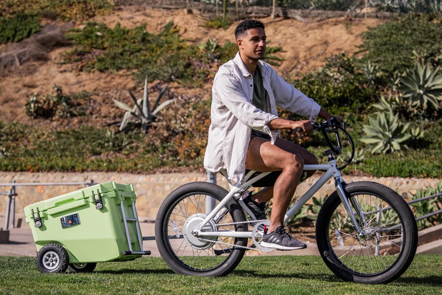 RovR Hard Cooler – Heavy Duty Insulated Cooler Box for Camping, Beach, Travel, Tailgating, Fishing, and Parties, Matcha